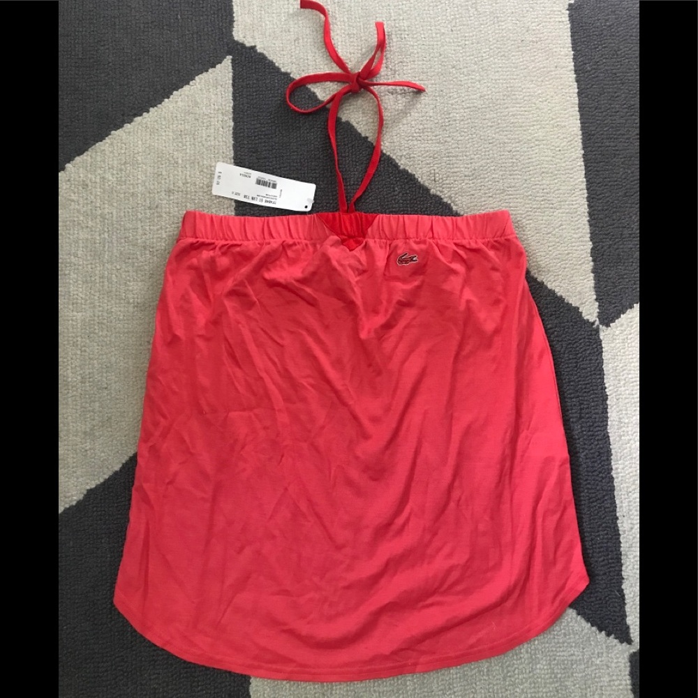 NWT vintage Lacoste halter tube top 6